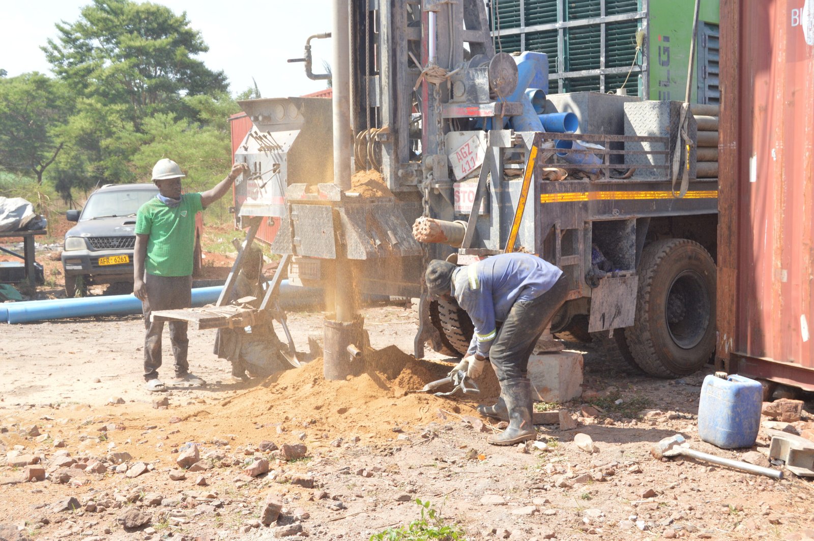 Borehole drilling